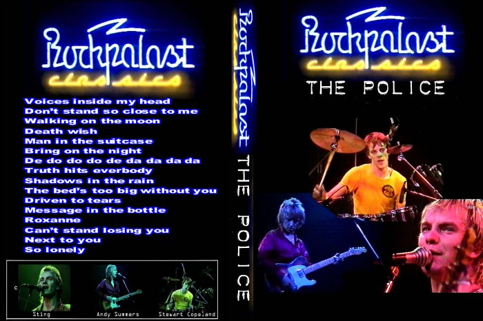 The Police Live DVD 1980