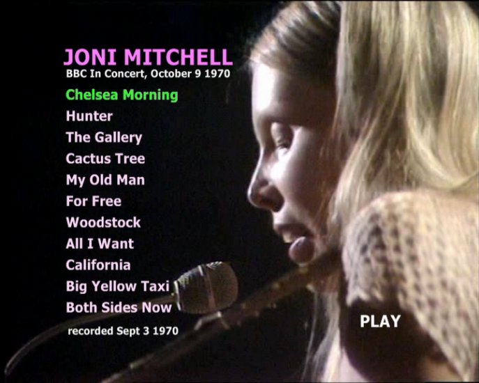 Joni Mitchell 1970