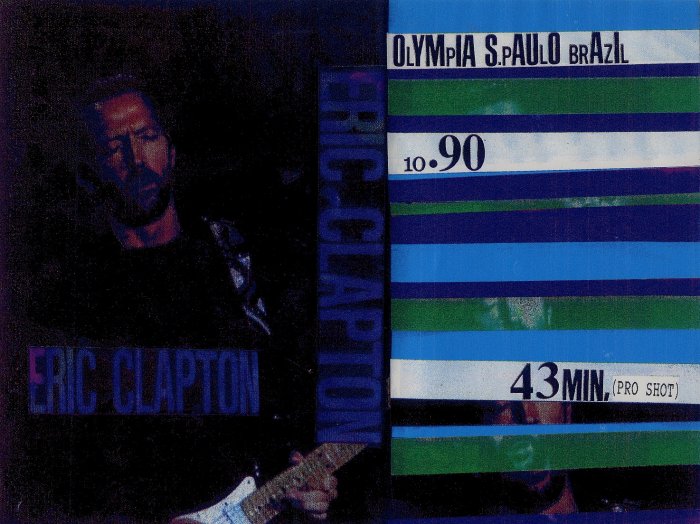 Eric Clapton OLYMPIA S.PAULO BRAZIL 1990