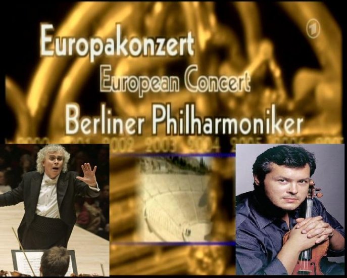 Berliner Philharmoniker Sir Simon Rattle Vadim Repin