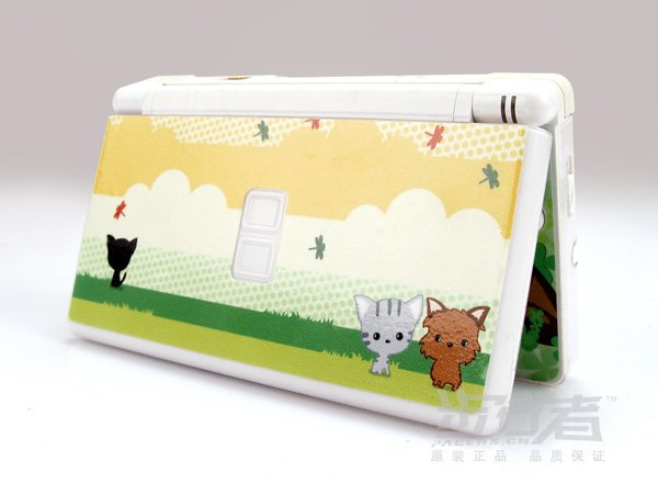 Nintendo DS Lite VINYL SKIN dog NDSL 14
