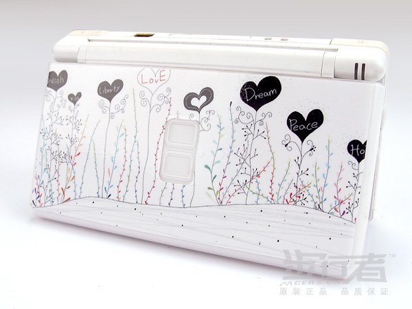 Nintendo DS Lite VINYL SKIN love fish NDSL 15