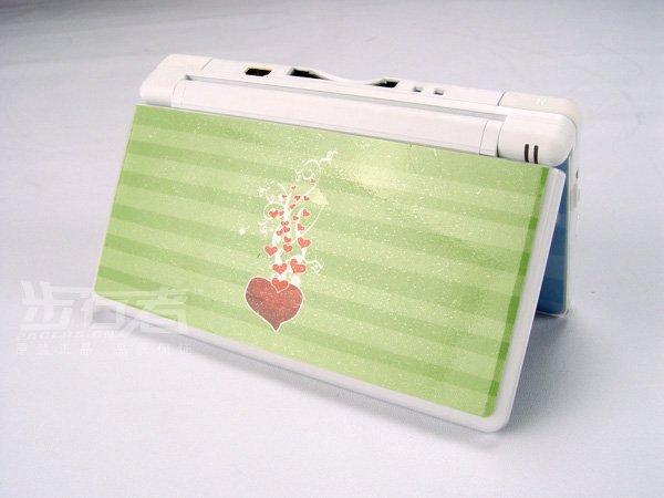 Nintendo DS Lite VINYL SKIN heart NDSL 20