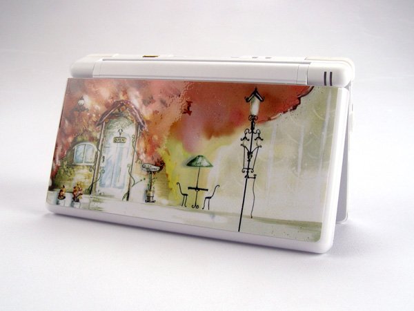 Nintendo DS Lite VINYL SKIN Cafe House NDSL 29