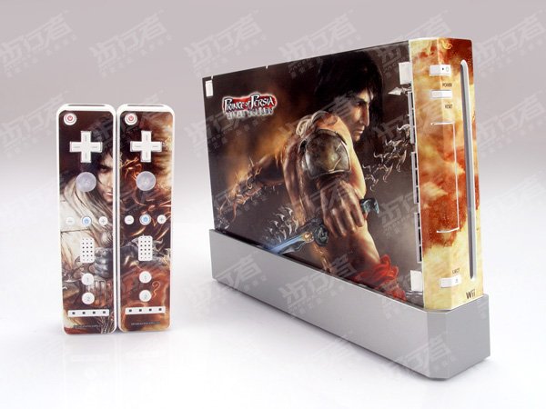 Nintendo Wii VINYL SKIN PRINCE of PERSIA 04