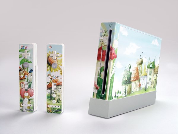 Nintendo Wii VINYL SKIN House 08
