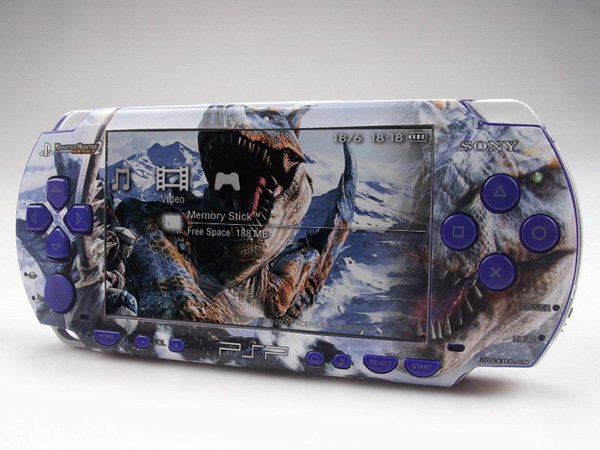 VINYL SKIN for Sony regular PSP Monster Hunter 2Sets 02