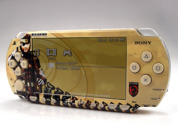 VINYL SKIN for Sony regular PSP Metal Gear Solid and Prince of Persia 2Sets 03