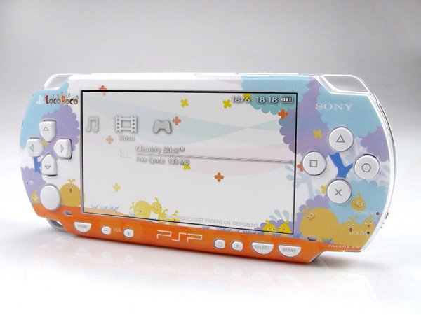 VINYL SKIN for Sony regular PSP Loco Roco 2Sets 05