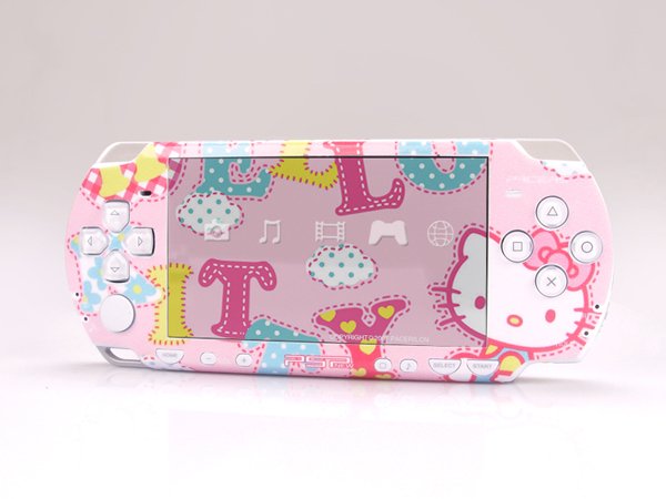 VINYL SKIN for Sony new PSP 2000 Hello Kitty 06