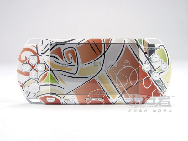 VINYL SKIN for Sony new PSP 2000 Colorful Theme 19
