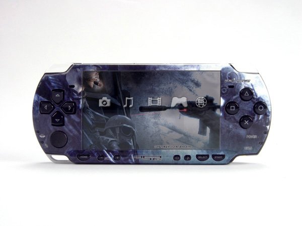 VINYL SKIN for Sony new PSP 2000 Call of Duty 40