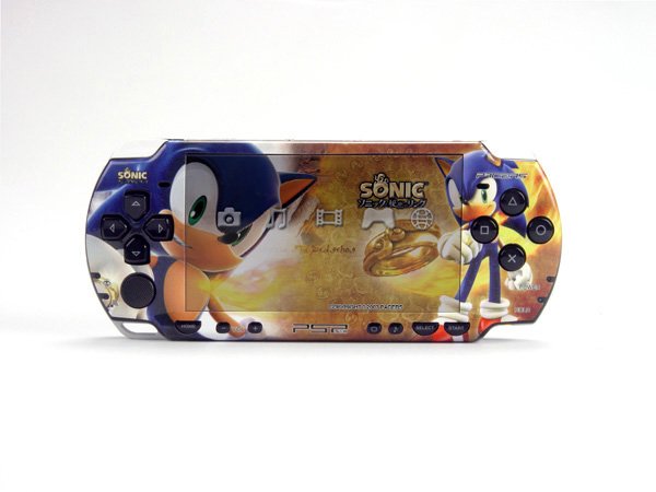 VINYL SKIN for Sony new PSP 2000 Sonic 44