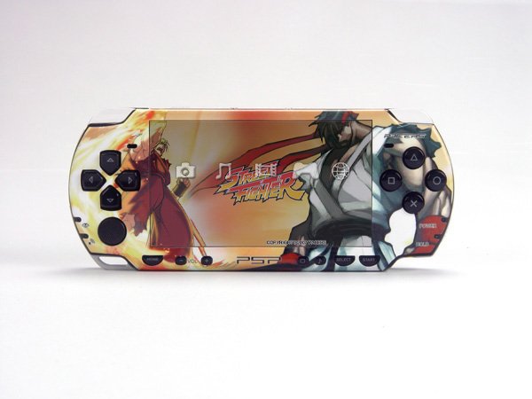 VINYL SKIN for Sony new PSP 2000 Street Fighter 48