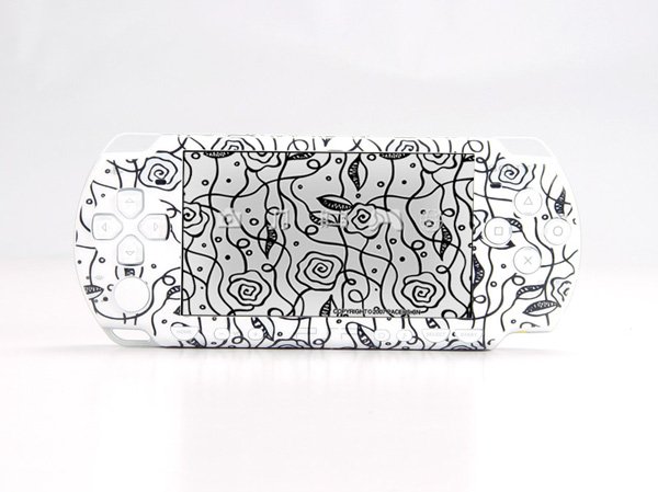 VINYL SKIN for Sony new PSP 2000 black Theme t05