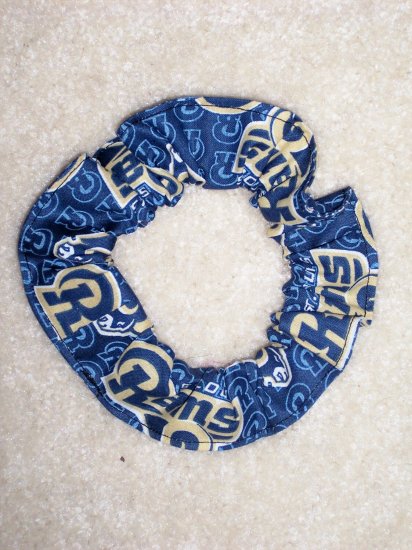 St louis Rams fooball Fabric Hair Scrunchie Scrunchies NFL