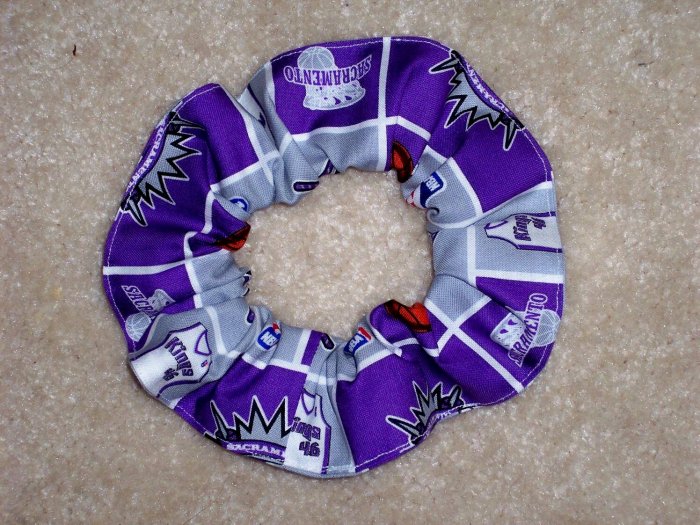 Sacramento Kings Basketball Fabric hair Scrunchie Scrunchie NBA