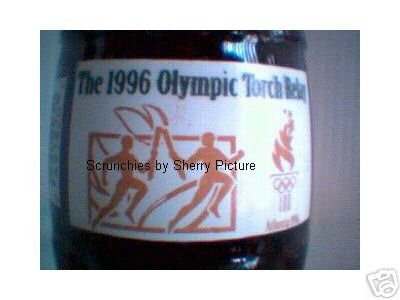 1996 Olympic Torch Relay Atlanta Coke Coca Cola Bottle