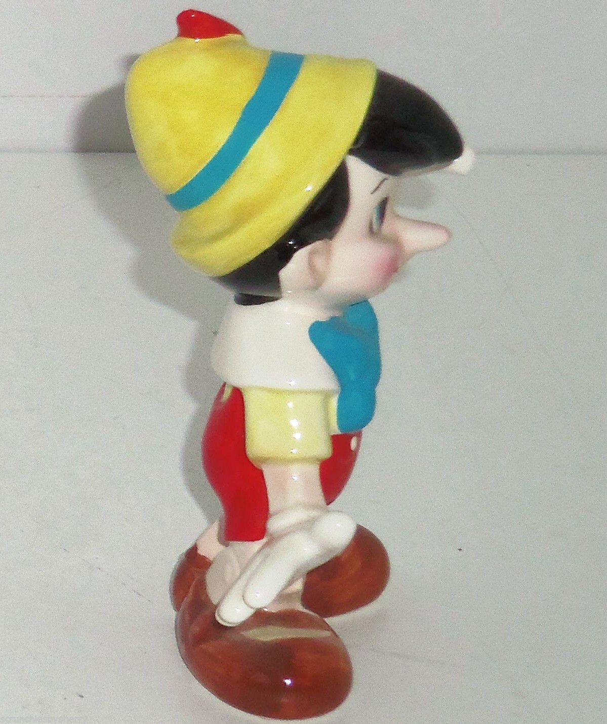 Disney Pinocchio Figurine Vintage Ceramic