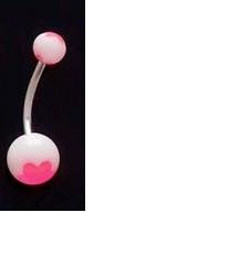 Pink Flower Dot