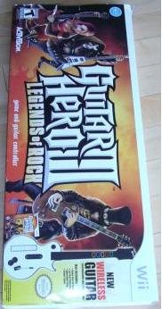 GUITAR HERO 3 III LEGENDS OF ROCK FOR NINTENDO WII