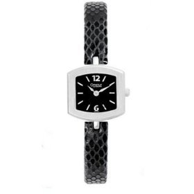 43L93 Bulova Ladies Caravelle / Black Dial / Black Strap Watch