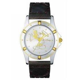 Mickey Watch With Braided Genuine Leather Strap MU2559
