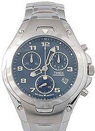 Timex Men's Quartz Indiglo Chronograph w/ Date (2C981)