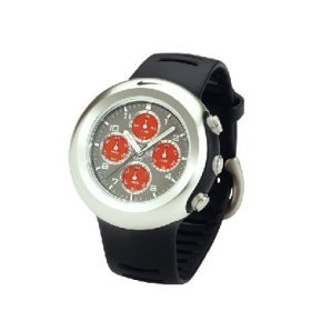 Nike Men's Oregon Series Analog Chronograph Watch (Grey/Red) WA0022-029