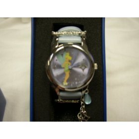 Disney "Tinkerbell" Light Blue Strap Watch, MU2392, SPECIAL, Seiko Brand