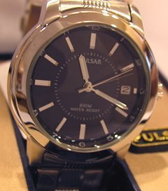 Pulsar by Seiko Men's Quartz Calendar Bracelet PXH195