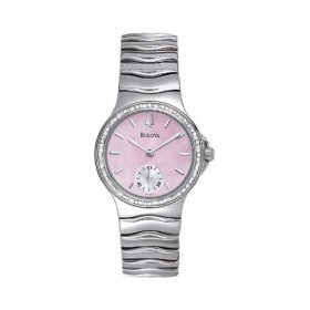 Bulova 96R57 Diamond Series Mother of Pearl Dial