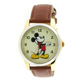 Disney Mickey Mouse Large Face with Calendar Unisex Watch MC0942