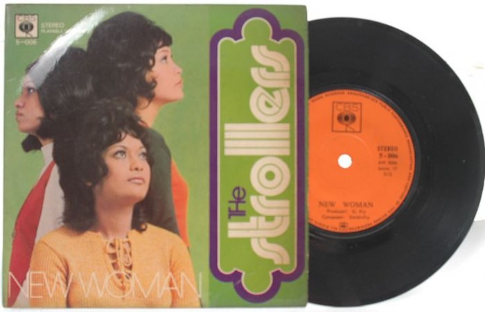 STROLLERS New Woman 60s ASIAN PSYCH BAND 7" PS