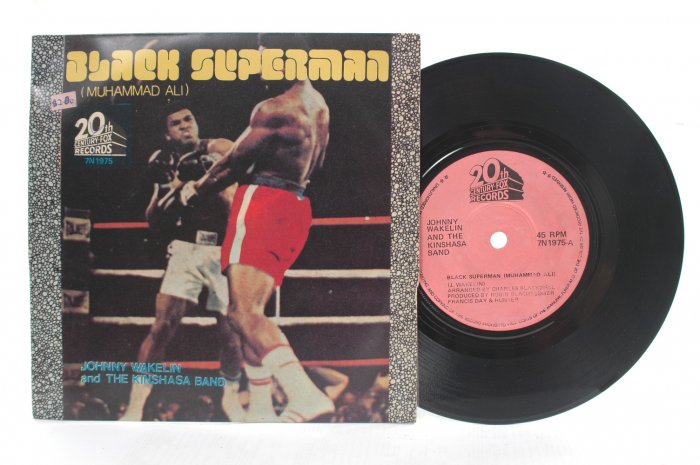 BLACK SUPERMAN Muhammad Ali INTERNATIONAL 7" PS