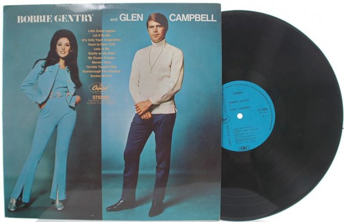 BOBBY GENTRY & GLEN CAMPBELL Malaysia ASIA LP