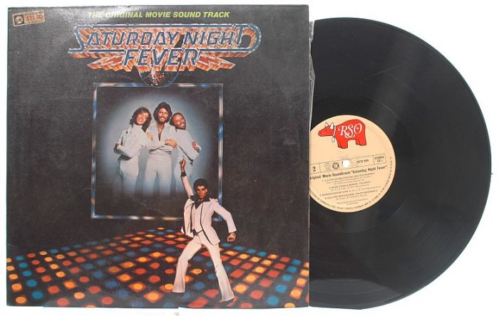 SATURDAY NIGHT FEVER OST Bee Gees MALAYSIA Asia 2LP