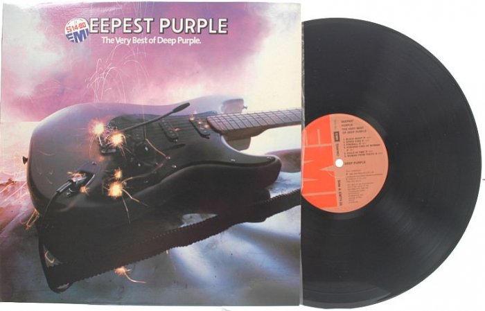 DEEP PURPLE The Best Of SINGAPORE EMI Harvest LP
