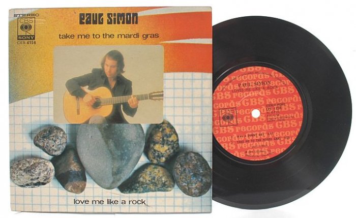 PAUL SIMON & GARFUNKEL Kodachrome / Love Rock MALAYSIA 7" PS EP