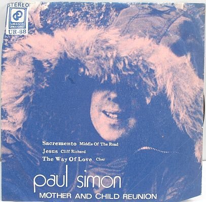 PAUL SIMON Mother Child CLIFF RICHARD 7" PS EP - ASIA