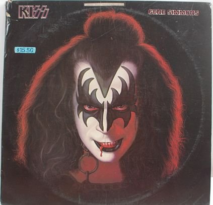KISS Gene Simmons 1978 HONG KONG LP Cover #2