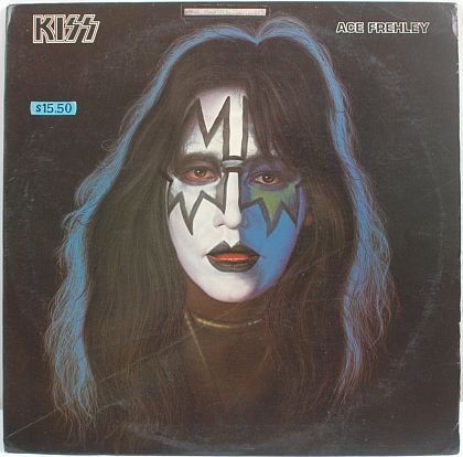 KISS Ace Frehley 1978 HONG KONG LP Cover #3