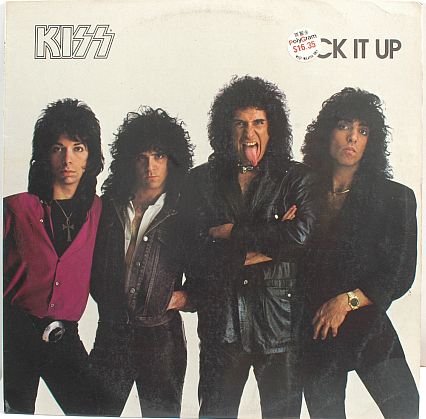 KISS Lick It Up 1983 NETHERLANDS LP RECORD