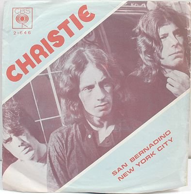 CHRISTIE New York City 7" SP PS South East Asia