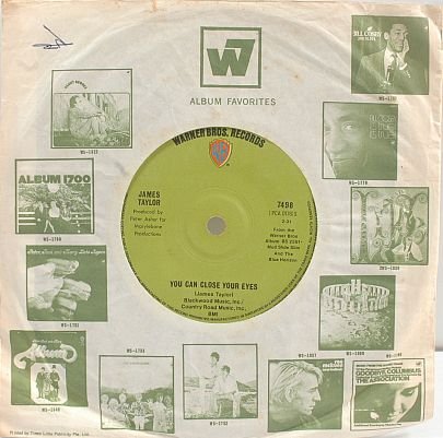 JAMES TAYLOR Got A Friend CAROLE KING 7" SP Singapore