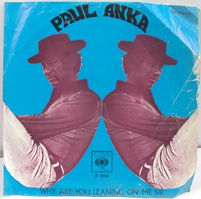 PAUL ANKA Some Kind Of Friend 7" SP PS Malaysia CBS
