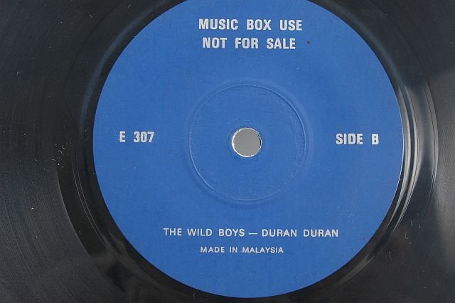 Vintage DURAN DURAN Wild Boys 7" MALAYSIA PROMO 45 Rpm