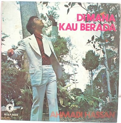 AHMADI HASSAN Dimana Kau 60s MALAY POP SINGER 7" PS EP