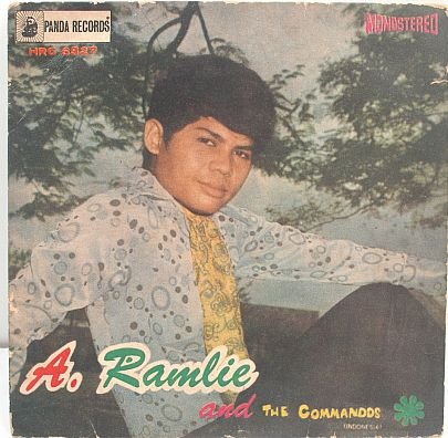 A RAMLIE & COMMADOS Nyawa 60s MALAY POP 7" PS EP