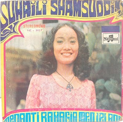 SUHAILI SHAMSUDDIN Menanti 60s MALAY POP 7" PS EP